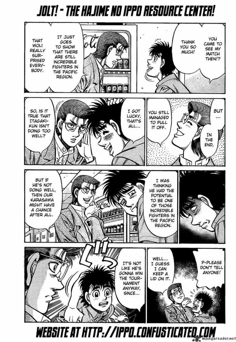 Hajime no Ippo: Fighting Spirit, Chapter 900 image 12